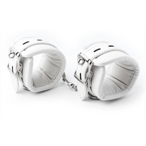 Menottes de chevilles CUFF BOMB Blanches 