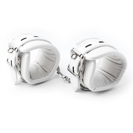 Menottes de chevilles CUFF BOMB Blanches 