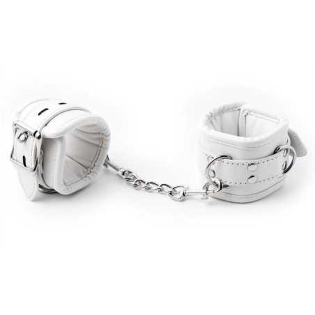 Menottes de chevilles CUFF BOMB Blanches 