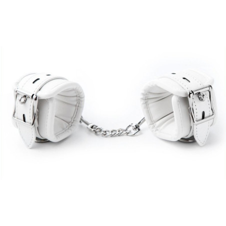 Menottes de chevilles CUFF BOMB Blanches 