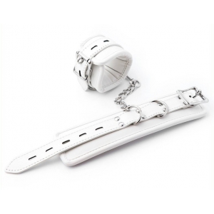 Menottes de chevilles CUFF BOMB Blanches 