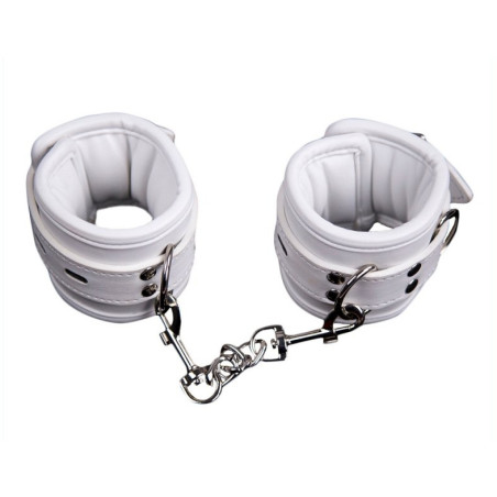 Menottes de chevilles CUFF BOMB Blanches 