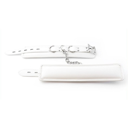 Menottes de chevilles CUFF BOMB Blanches 