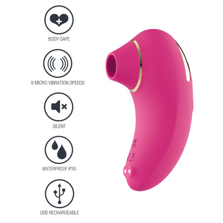 Stimulateur de clitoris INFINITE LOVE Rose