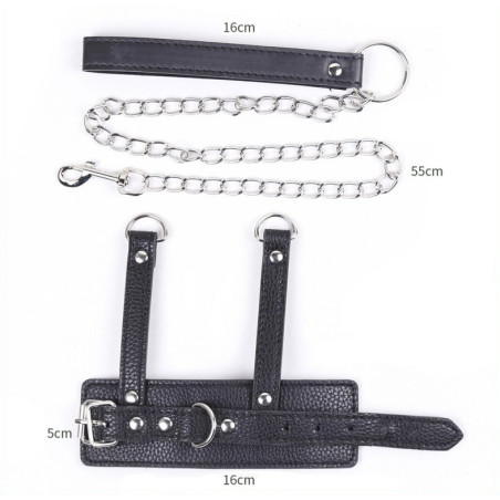Laisse pour pénis LOOP DICK Noir