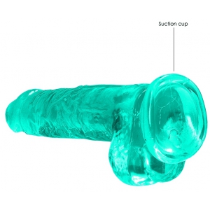Gode CRYSTAL CLEAR Vert 16 x 4cm