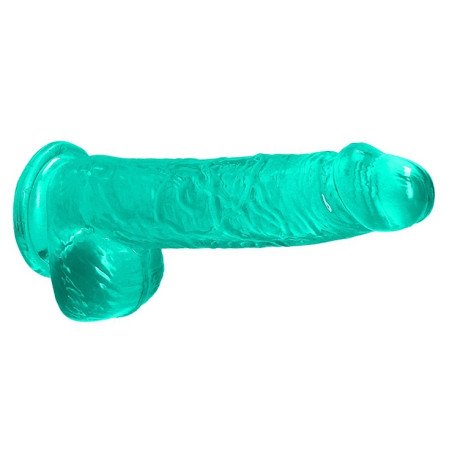 Gode CRYSTAL CLEAR Vert 12 x 3cm