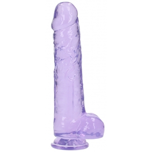 Gode CRYSTAL CLEAR Violet 21 x 5.5cm