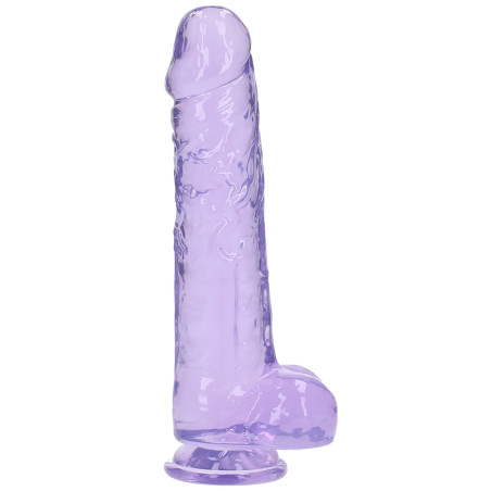Gode CRYSTAL CLEAR Violet 21 x 5.5cm