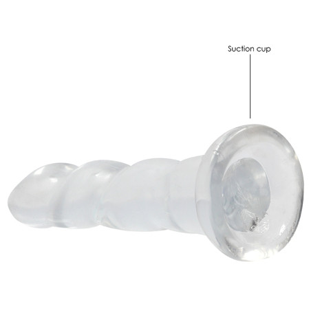 Gode TWIST CRYSTAL RealRock 16 x 4cm Transparent