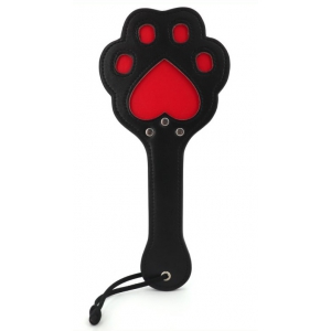 Paddle Patte 28 x 13cm Noir-Rouge