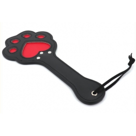 Paddle Patte 28 x 13cm Noir-Rouge 2