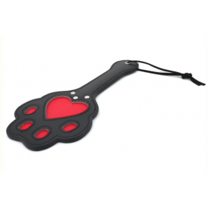 Paddle Patte 28 x 13cm Noir-Rouge