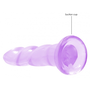 Gode TWIST CRYSTAL RealRock 16 x 4cm Violet