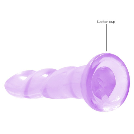 Gode TWIST CRYSTAL RealRock 16 x 4cm Violet