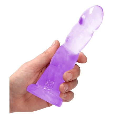 Gode TWIST CRYSTAL RealRock 16 x 4cm Violet