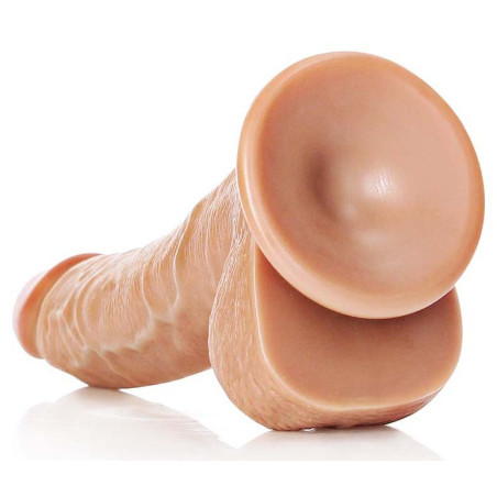 Gode réaliste CURVED RealRock 17 x 4.3cm Latino