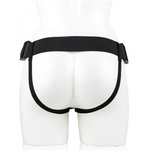 Gode ceinture creux HOLLOW STRAP ON RealRock 23 x 4.5cm Latino