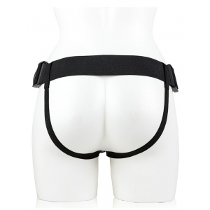 Gode ceinture creux HOLLOW STRAP ON RealRock 18 x 4.5cm