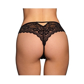 Culotte Dentelle CLAIRE Noire 2