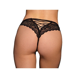 Culotte Dentelle ZOE Noire 2