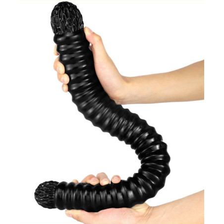 Gode long BIG TORTOS 55 x 5.5cm Noir