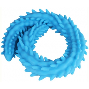 Double Gode SCOLOP M 50 x 4cm Bleu