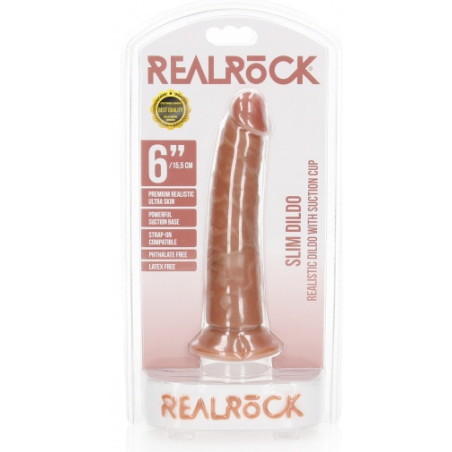 Gode réaliste SLIM DILDO 15.5 x 3.8cm Latino