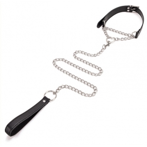 Collier-Laisse HEART CHAIN 80cm
