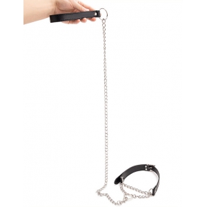Collier-Laisse HEART CHAIN 80cm