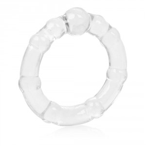 3 cockrings Balls Transparents
