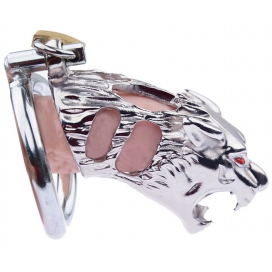 Cage de chasteté en métal PANTHERA 9 x 3.4cm 2