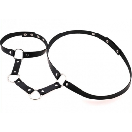 Collier sm + Ceinture WAIST NECK Noir 2
