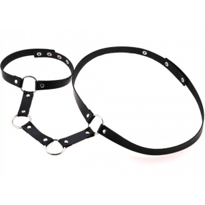 Collier sm + Ceinture WAIST NECK Noir