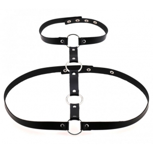 Collier sm + Ceinture WAIST NECK Noir