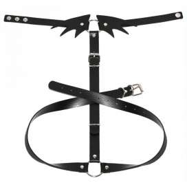 Collier Sm + ceinture Belt Wing Noir 2