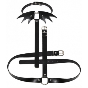 Collier Sm + ceinture Belt Wing Noir