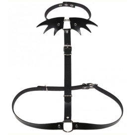 Collier Sm + ceinture Belt Wing Noir