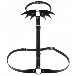 Collier Sm + ceinture Belt Wing Noir