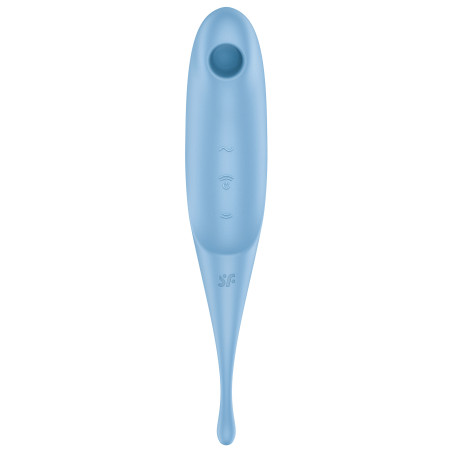 Stimulateur de clitoris TWIRLING PRO Bleu