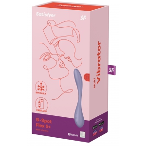 Vibro connecté G-SPOT FLEX 5+ Satisfyer Mauve