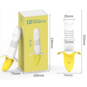 Gode à poussée BANANA THRUST 13 x 3.3cm