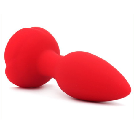 Plug Bijou Vibrant ROSE 10 x 4cm