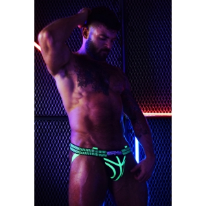 Jockstrap HYBRED Vert Neon
