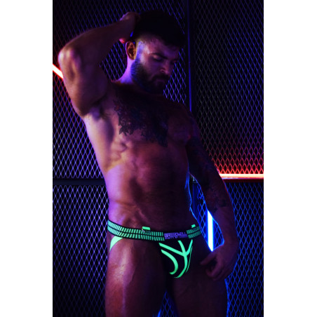 Jockstrap HYBRED Vert Neon