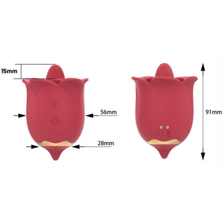 Stimulateur Anulingus FLOW VIBE 12 Vibrations