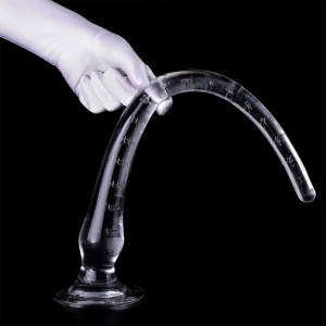 Gode long transparent KOXOR L 45 x 5cm