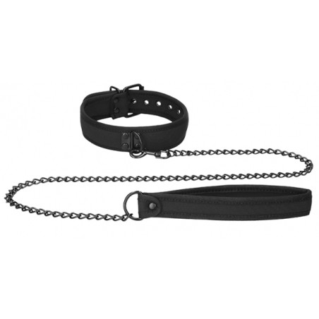 Collier Néoprène OUCH PUPPY Noir