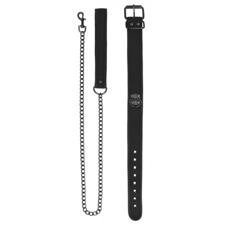 Collier Néoprène OUCH PUPPY Noir