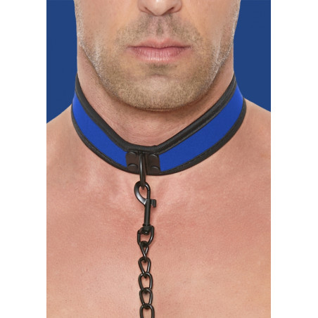 Collier Néoprène OUCH PUPPY Bleu